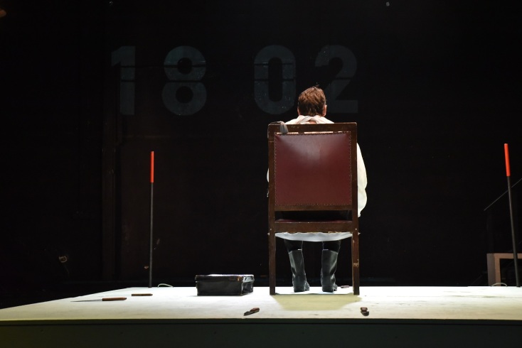 Η θεατρική παράσταση «Βόυτσεκ» του Γκέοργκ Μπύχνερ, σε διασκευή και σκηνοθεσία του Σταύρου Σ. Τσακίρη, στο Θέατρο «Πόλις».