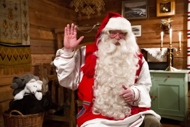 Ο Άγιος Βασίλης. 