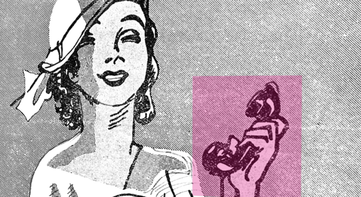 σχέδιο γυναίκας που κρατάει ακουστικό τηλεφώνου