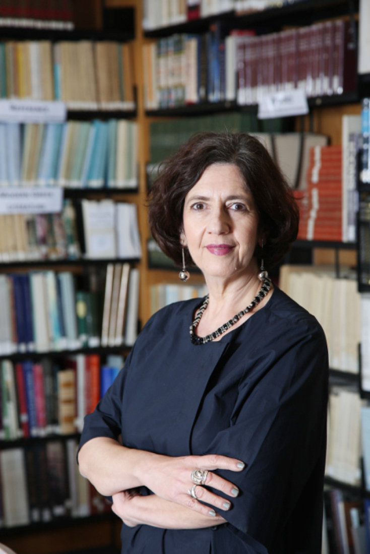 Η Νάγια Γιακουμάκη, διευθύντρια του Hellenic Centre στο Λονδίνο