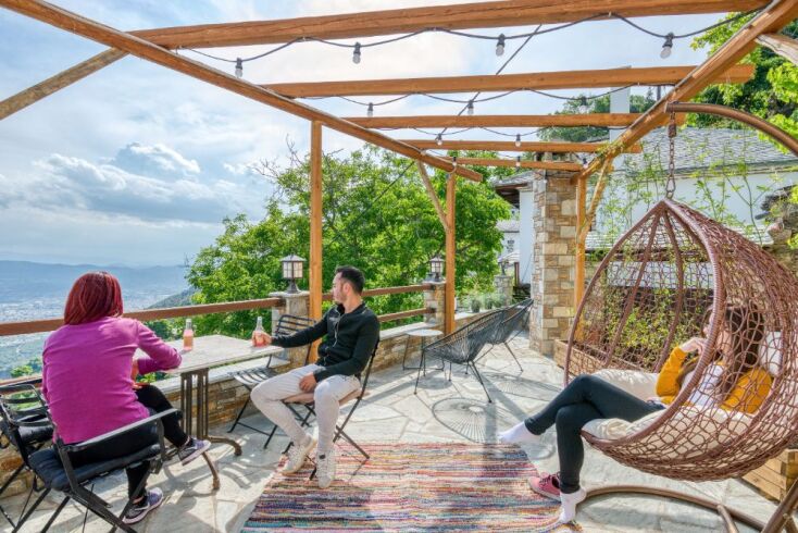 θέα από ξενοδοχείο 