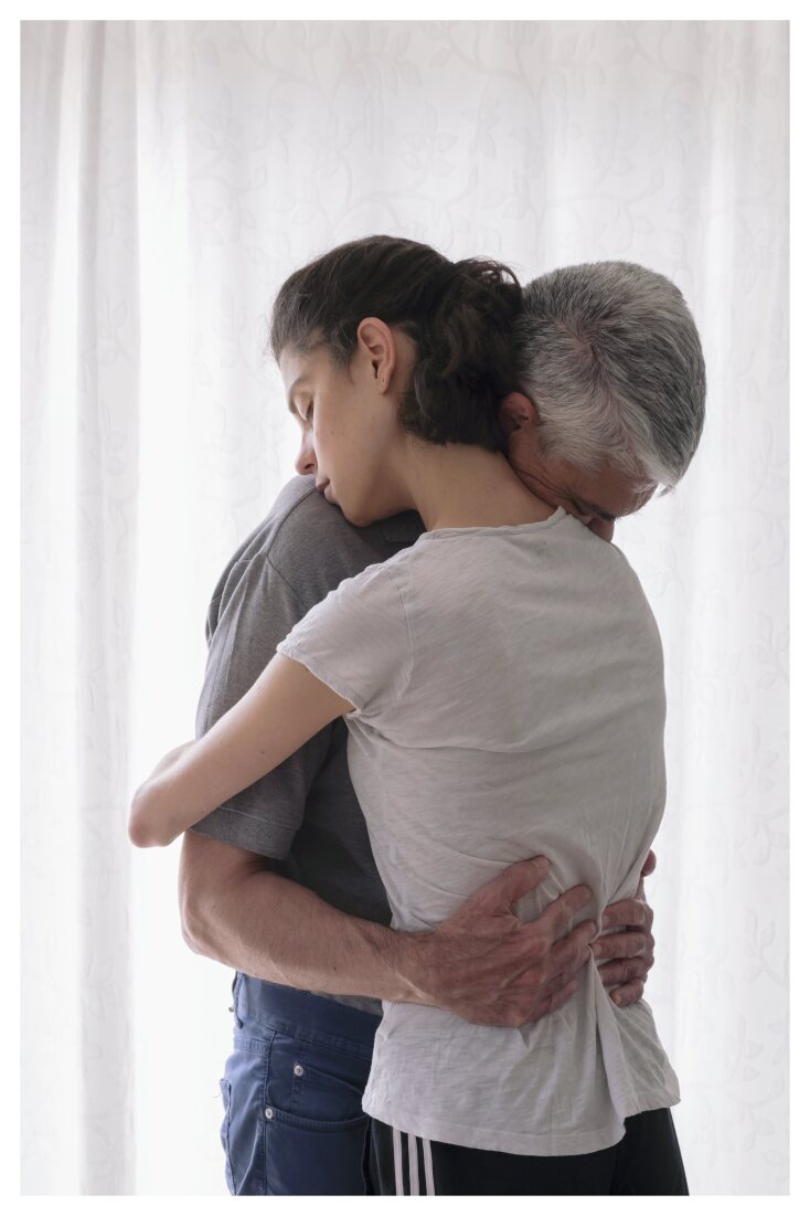 Λεπτομέρεια από το έργο της Laura Cemin "In Between. The warmth" (2017/2020)