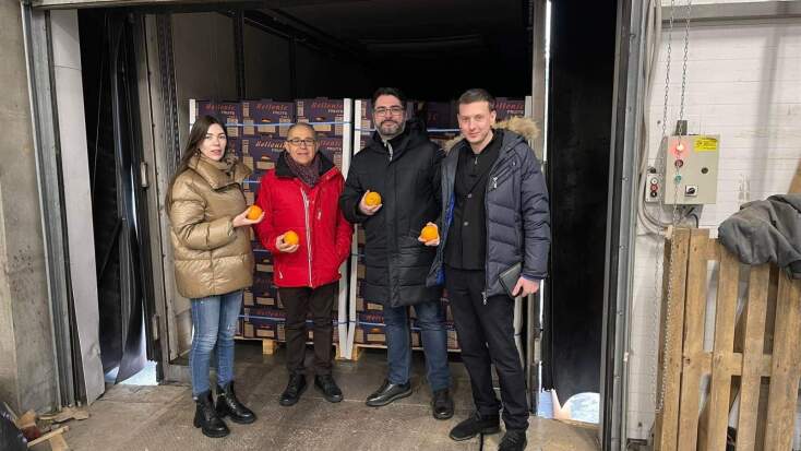 40 τόνοι πορτοκάλια – Η δράση δωρεών ελληνικών εταιριών για τους ουκρανούς στρατιώτες