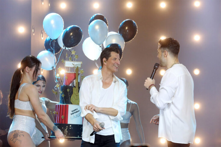 Τα είπε όλα με ένα φιλί ο Σάκης Ρουβάς στην Κάτια Ζυγούλη