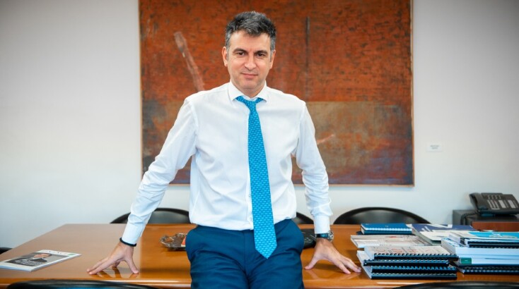 Ο Δημήτρης Σκάλκος 