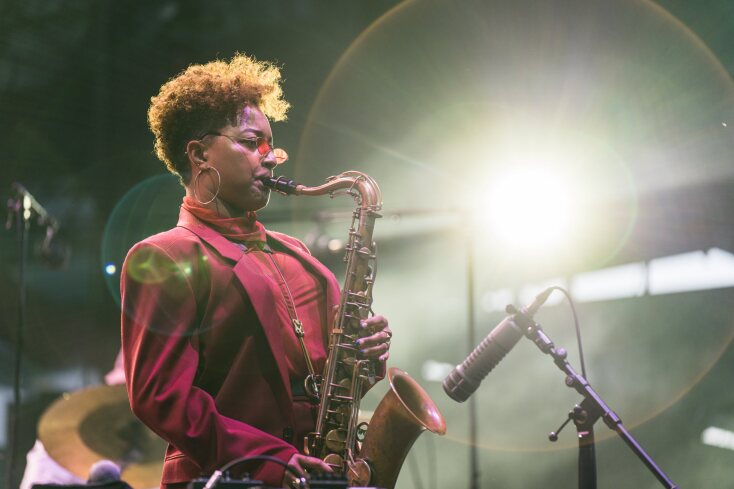 Η Βρετανίδα σαξοφωνίστρια Nubya Garcia