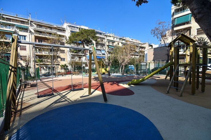 Δήμος Αθηναίων: Ολοκληρώθηκε η ανάπλαση της ιστορικής πλατείας Καλλιγά στα Κάτω Πατήσια - Κώστας Μπακογιάννης: Υλοποιούμε έργα που βελτιώνουν την καθημερινότητα.