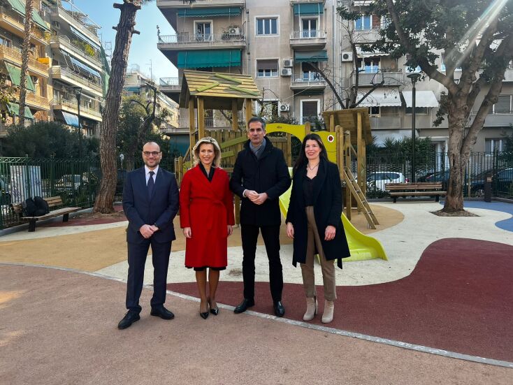 Δήμος Αθηναίων: Ολοκληρώθηκε η ανάπλαση της ιστορικής πλατείας Καλλιγά στα Κάτω Πατήσια - Κώστας Μπακογιάννης: Υλοποιούμε έργα που βελτιώνουν την καθημερινότητα.