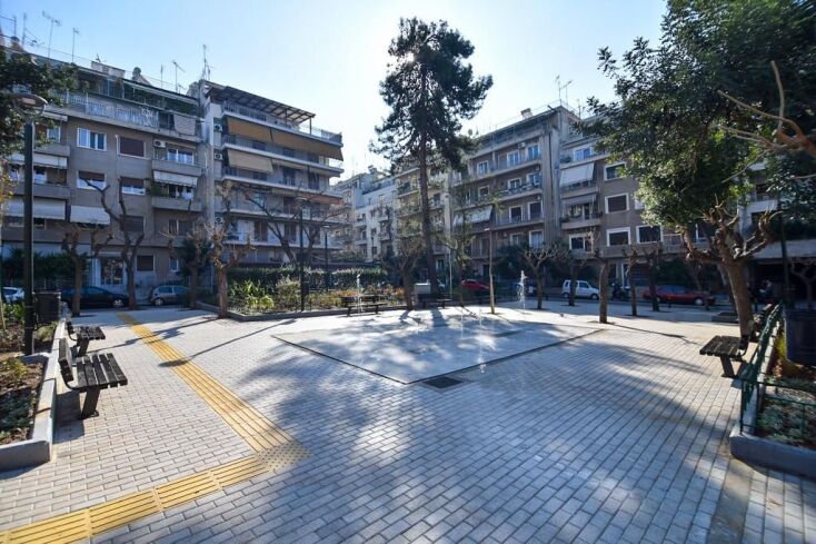 Δήμος Αθηναίων: Ολοκληρώθηκε η ανάπλαση της ιστορικής πλατείας Καλλιγά στα Κάτω Πατήσια - Κώστας Μπακογιάννης: Υλοποιούμε έργα που βελτιώνουν την καθημερινότητα.