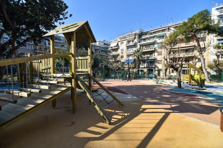 Δήμος Αθηναίων: Ολοκληρώθηκε η ανάπλαση της ιστορικής πλατείας Καλλιγά στα Κάτω Πατήσια - Κώστας Μπακογιάννης: Υλοποιούμε έργα που βελτιώνουν την καθημερινότητα.