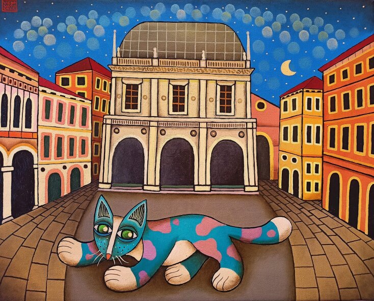 10 έργα ναΐφ τέχνης αντιπαραβάλλονται με τις ρεαλιστικές φωτογραφικές όψεις τους στην πραγματική ζωή - Δημιουργώντας ένα υπέροχο εικαστικό δίπολο.