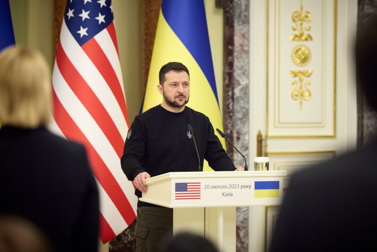 Η επίσκεψη Μπάιντεν στο Κίεβο σε 10 καρέ