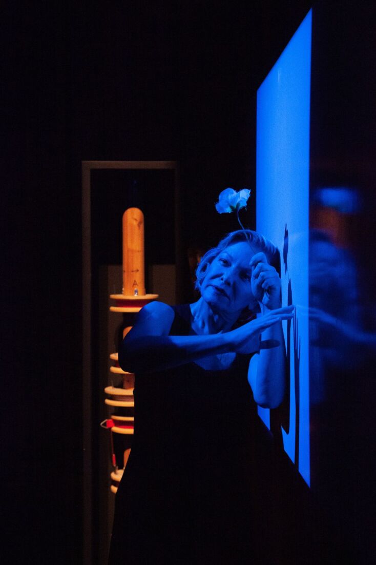 H Αγλαΐα Παππά στο «Ρέκβιεμ» στο Θέατρο Άττις