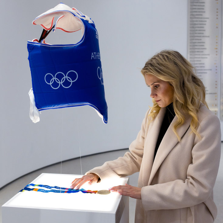 Το Ολυμπιακό Μουσείο Αθήνας θα κοσμεί το ασημένιο μετάλλιο που κατέκτησε ο Αλέξανδρος Νικολαΐδης στους Ολυμπιακούς Αγώνες του 2004.