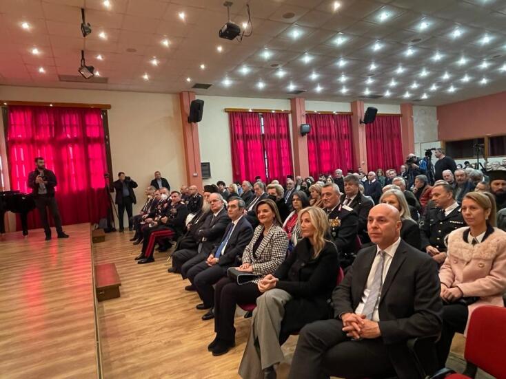 H Μαρέβα Μητσοτάκη στην επέτειο απελευθέρωσης της Κόνιτσας