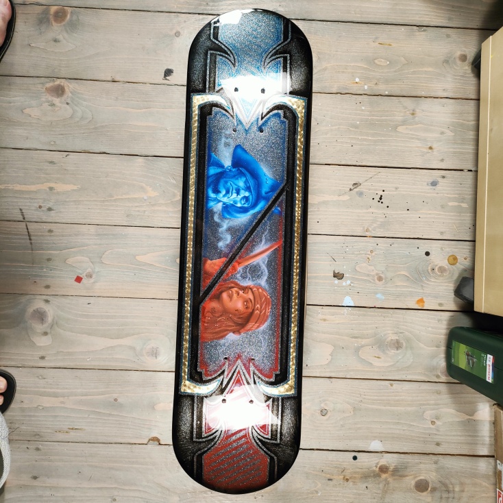 Custom skateboard