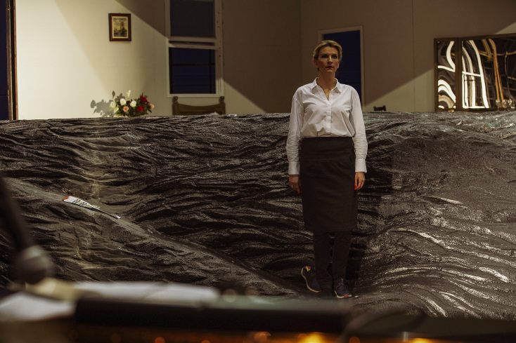 Η Βιολέττα Λούστα ως Ιουδήθ στον "Πύργο του Κυανοπώγωνα"