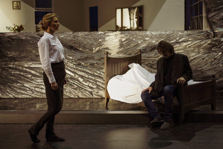 "Ο πύργος του Κυανοπώγωνα" στην ΕΛΣ, στιγμιότυπο από την πρόβα