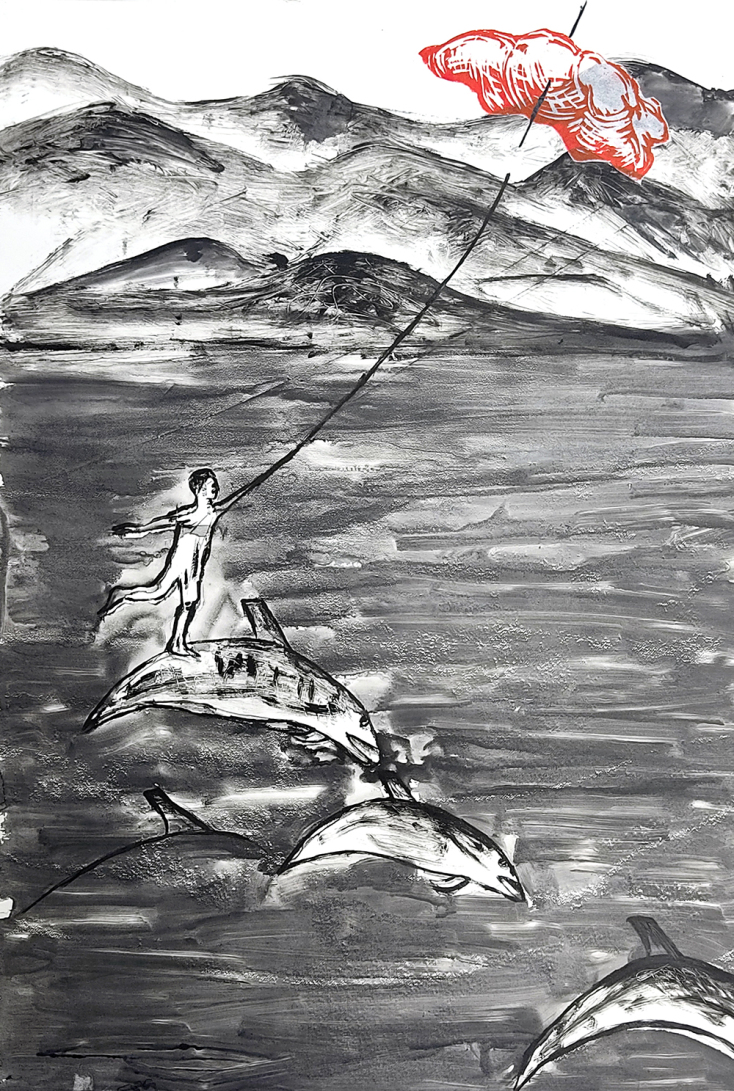 Ο Γιάννης Στεφανάκις φιλοτεχνεί εικαστικά ποιήματα του Γουώλτ Γουίτμαν