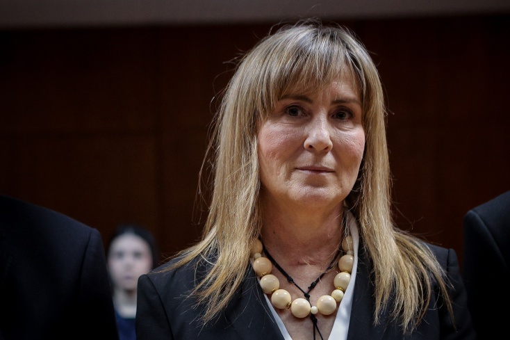 Η Ελένη Τουλουπάκη μετά την αθωωτική απόφαση του Ειδικού Δικαστηρίου