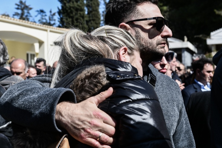 Τραγωδία στα Τέμπη: Κηδεία του 35χρονου μηχανοδηγού της εμπορικής αμαξοστοιχίας