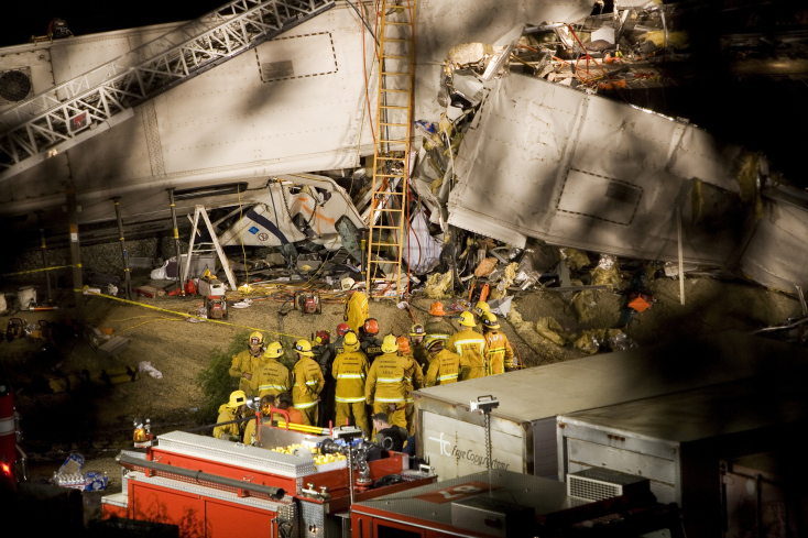 Η σύγκρουση τρένου στο Chatsworth το 2008    