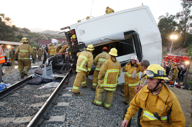 Η σύγκρουση τρένου στο Chatsworth το 2008    