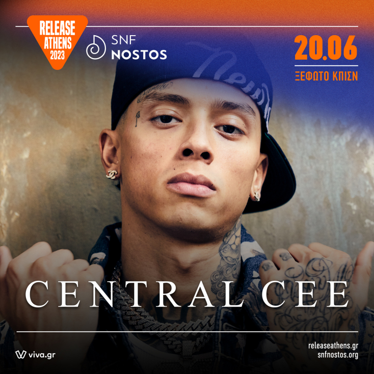 Release Athens X SNF Nostos 2023: Ο rapper Central Cee έρχεται για μία headline συναυλία στο Ξέφωτο του ΚΠΙΣΝ, την Τρίτη 20 Ιουνίου.