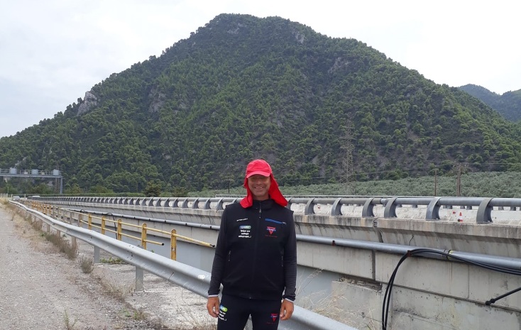 Πάνω από 3.000 χλμ θα διανύσει σε 50 ημέρες ο σπαρταθλητής Στέργιος Αράπογλου, γιατρός-χειρουργός, για τη μνήμη και δικαιοσύνη των θυμάτων των Ναζί.