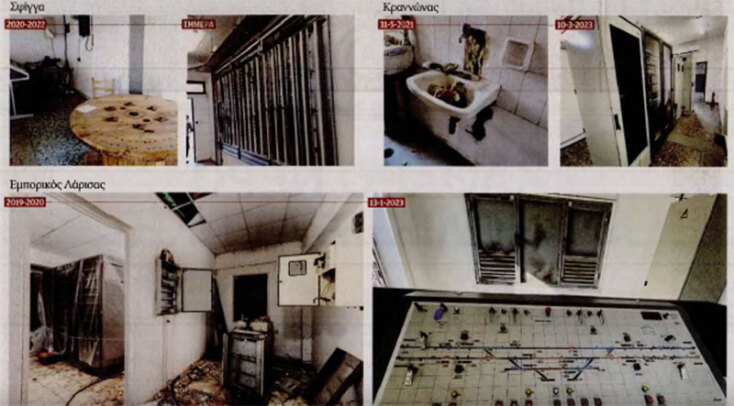 Στο «φως» η εγκατάλειψη των σιδηροδρομικών σταθμών