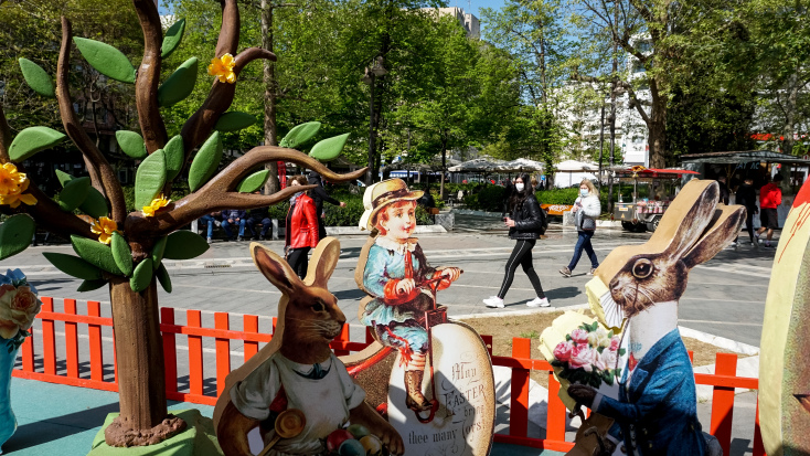 Το Πασχαλινό πάρκο του Δήμου Λαρισαίων