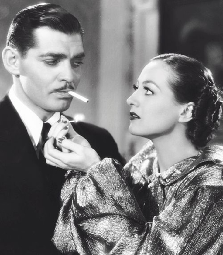 Clark Gable και Joan Crawford στην ταινία «Chained» (1934) © SNAP/Rex Features