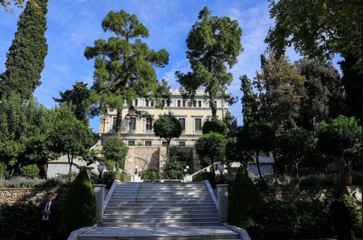 Ο κήπος του Προεδρικού Μεγάρου