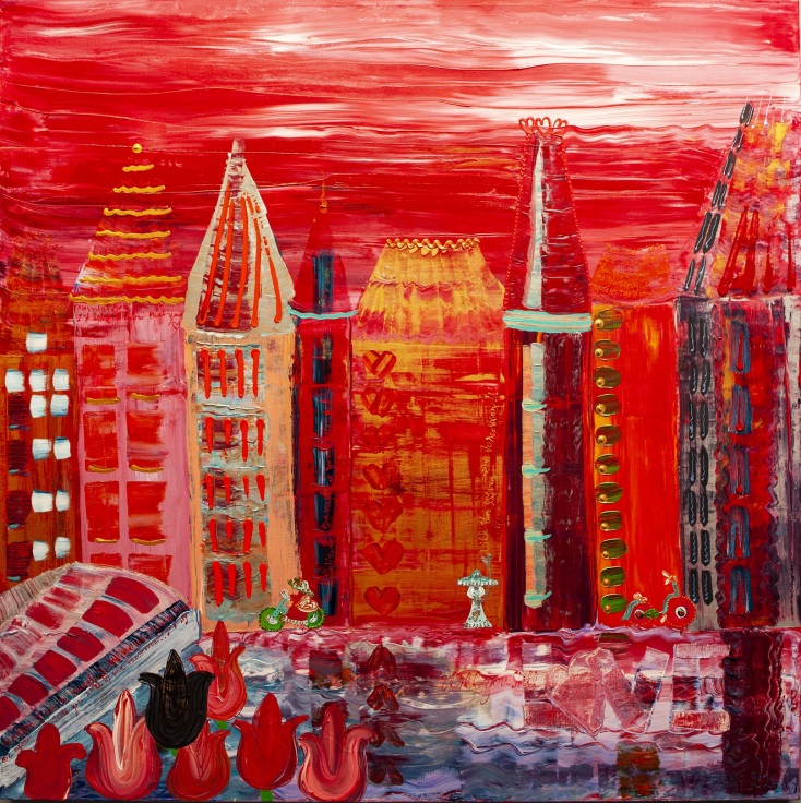 Έκθεση ζωγραφικής πλαισιωμένη από καλλιτεχνικά αντικείμενα-εκπλήξεις και μοναδικά Πασχαλινά δώρα από την εικαστικό Σοφία Γαϊτάνη.