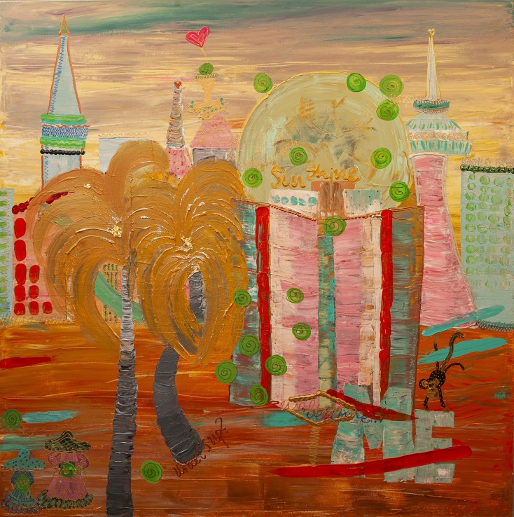 Έκθεση ζωγραφικής πλαισιωμένη από καλλιτεχνικά αντικείμενα-εκπλήξεις και μοναδικά Πασχαλινά δώρα από την εικαστικό Σοφία Γαϊτάνη.