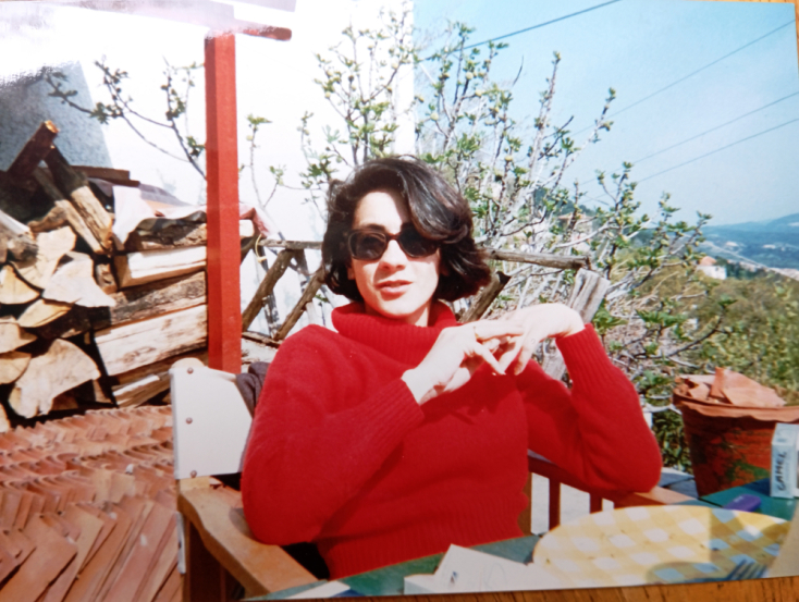 Η Μανίνα Ζουμπουλάκη, Πάσχα, στο Μεταξοχώρι