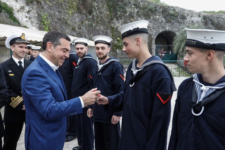 Ο πρόεδρος του ΣΥΡΙΖΑ - Προοδευτική Συμμαχία, Αλέξης Τσίπρας