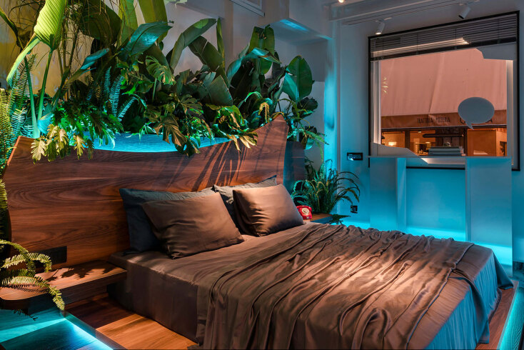 Το pop up project “Rainforest suite” του Αχιλλέα Κρητικού