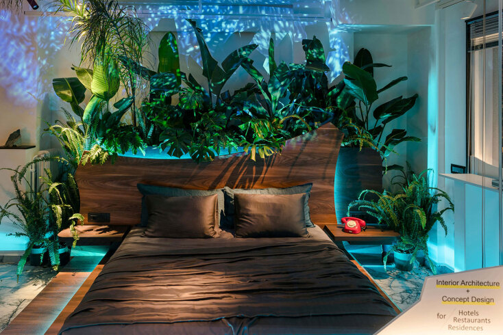 ο pop up project “Rainforest suite” του Αχιλλέα Κρητικού