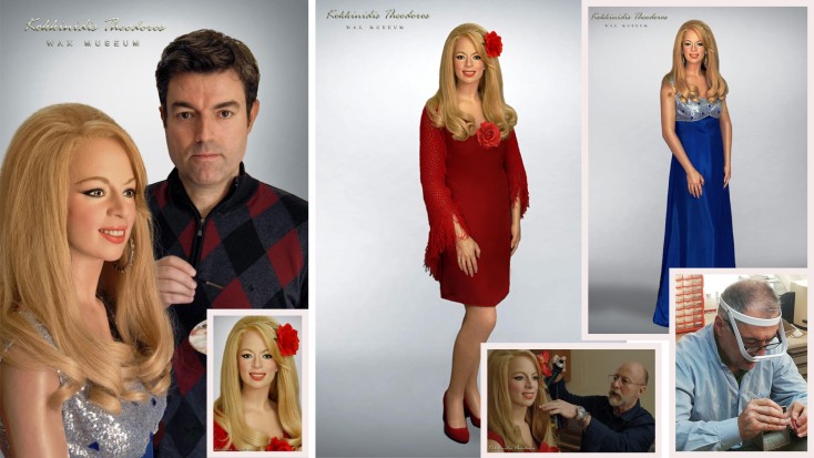 Καβάλα: Η Αλίκη Βουγιουκλάκη σε νέο κέρινο ομοίωμα του Θόδωρου Κοκκινίδη - Η ιστορία του δημιουργού και του πρωτότυπου μουσείου του.