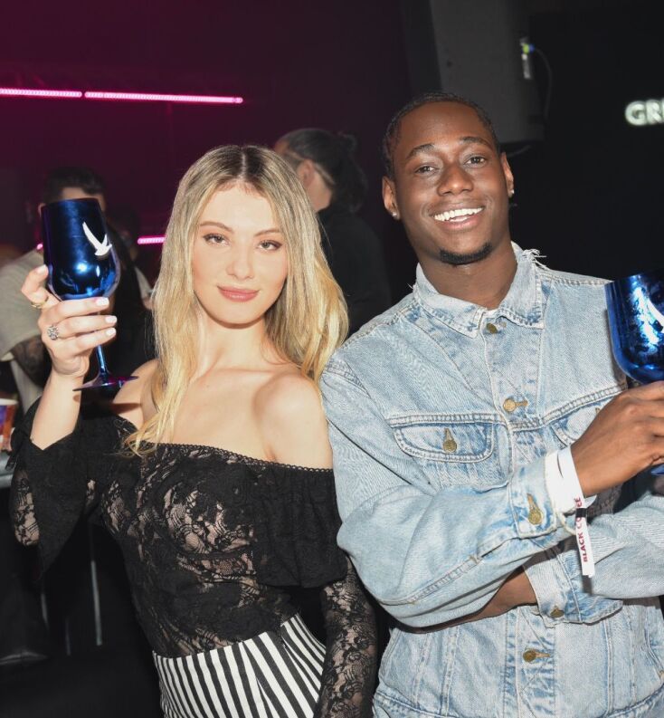 Ο πιο διάσημος DJ Black Coffee στο party με Grey Goose vodka