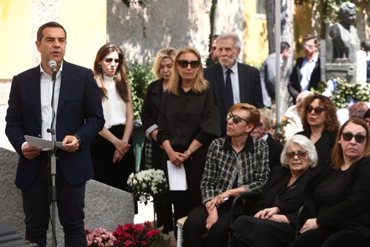 Μυρσίνη Ζορμπά - Η πολιτική κηδεία της πρώην υπουργού Πολιτισμού