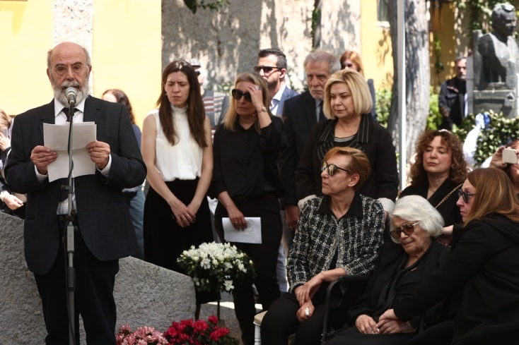 Μυρσίνη Ζορμπά - Η πολιτική κηδεία της πρώην υπουργού Πολιτισμού