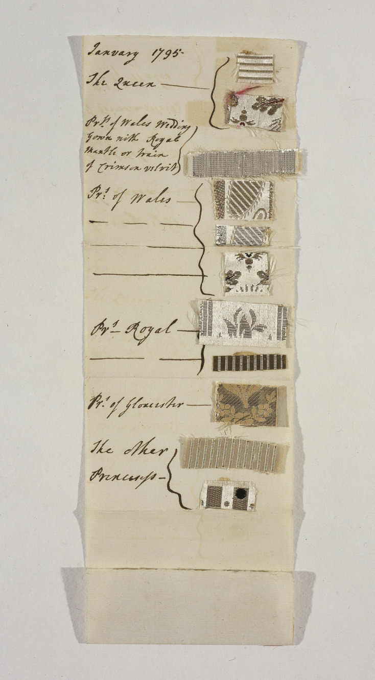 Περιγραφή των εκθεμάτων μιας έκθεσης για τους βασιλικούς γάμους και τη Μόδα της Γεωργιανής περιόδου στη Βρετανία που γίνεται στο The Queen’s Gallery στο Παλάτι του Μπάκιγχαμ στο Λονδίνο. 