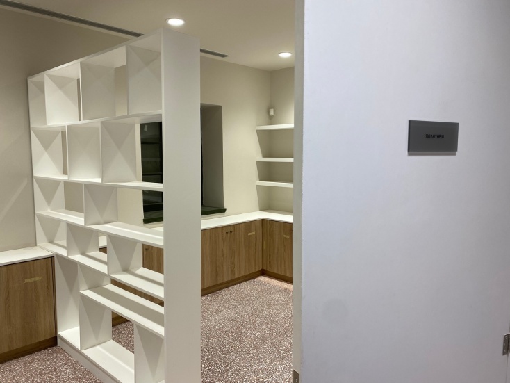 Εργασίες αποκατάστασης στα πρώην βασιλικά κτίρια στο Τατόι