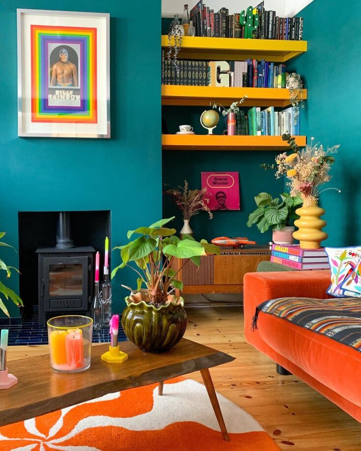 Color Blocking εσωτερική διακόσμηση