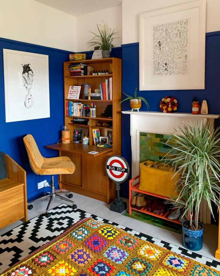 Color Blocking εσωτερική διακόσμηση