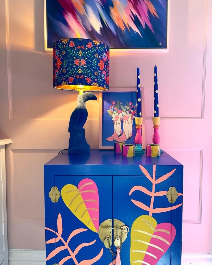 Color Blocking εσωτερική διακόσμηση