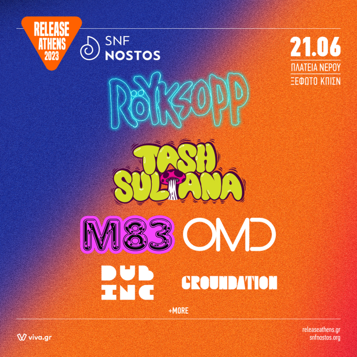 Οι OMD έρχονται στο Release Athens X SNF Nostos