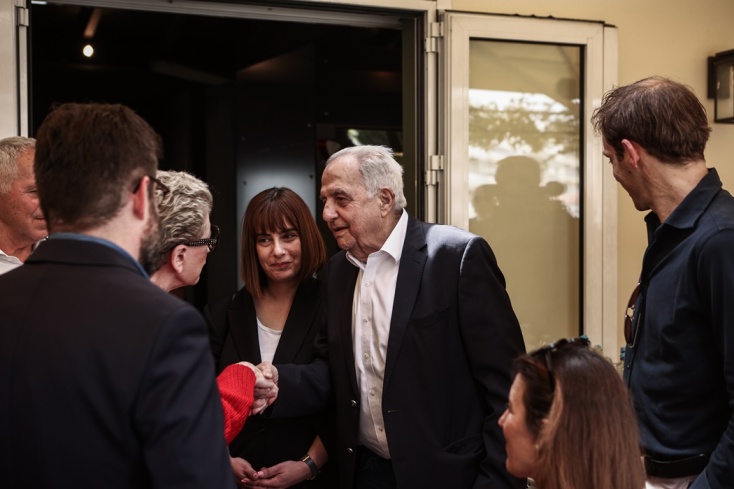 Γεύμα των υποψηφίων του ψηφοδελτίου Επικρατείας του ΣΥΡΙΖΑ - Προοδευτική Συμμαχία